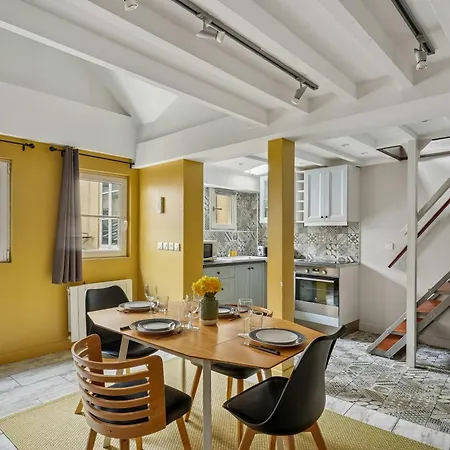 شقة Authentic - 1br 6p - Centre De باريس