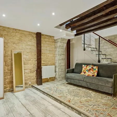 شقة Authentic - 1br 6p - Centre De باريس