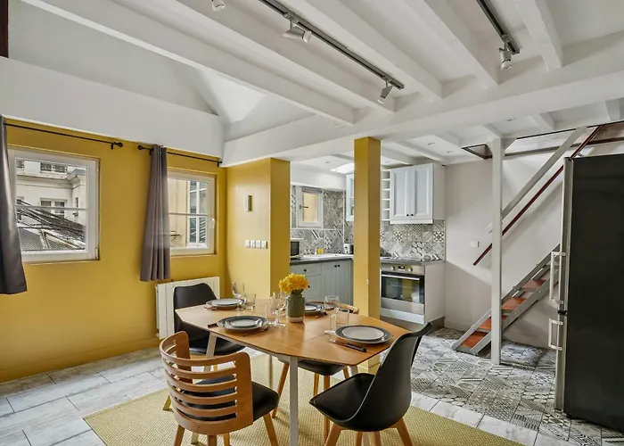 شقة Authentic - 1br 6p - Centre De باريس