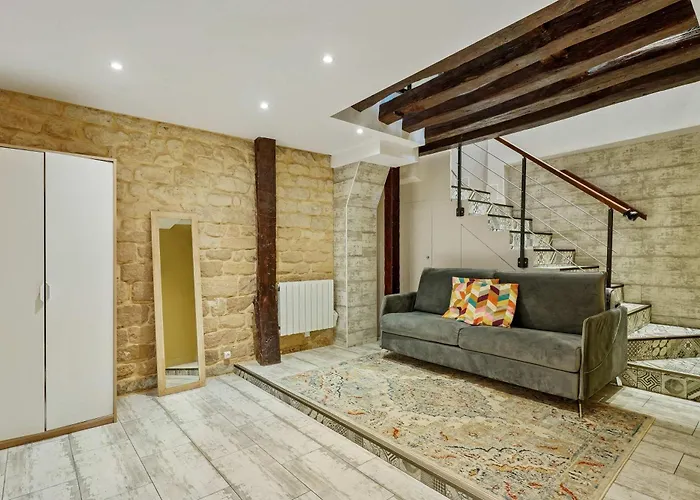 شقة Authentic - 1br 6p - Centre De باريس