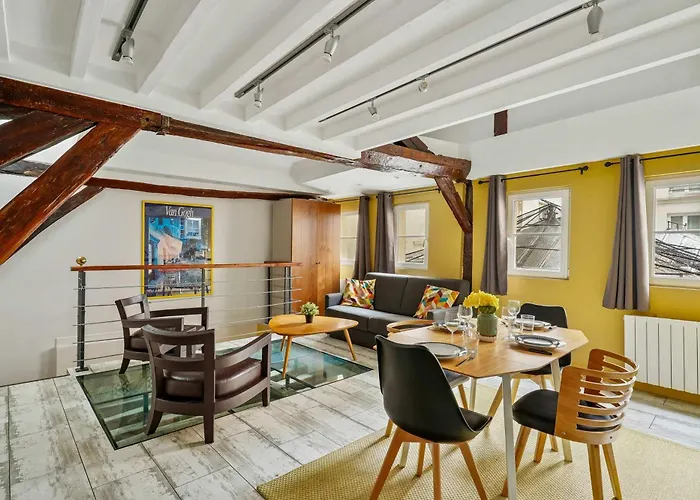 Authentic - 1br 6p - Centre De 公寓 *